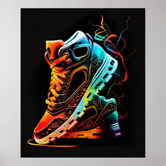 SNEAKER VIBES POSTER (Vorne)