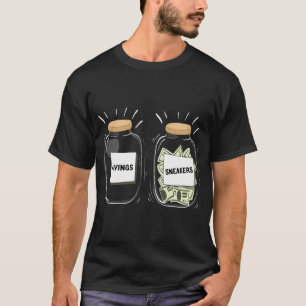 Sneakerhead Addict Savings VS Sneakers Aufwertung T-Shirt