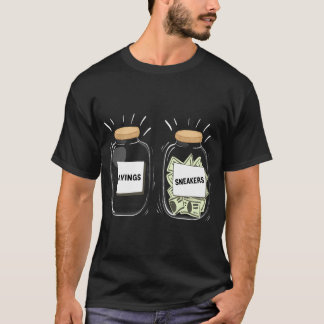 Sneakerhead Addict Savings VS Sneakers Aufwertung T-Shirt