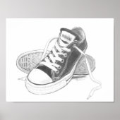 Sneakers Art Print Poster (Vorne)