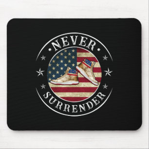 Sneakers-Flag Trump 2024 Mousepad