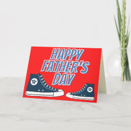 Sneakers Happy Father's Day Card Karte