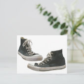 Sneakers Postkarte (Stehend Vorderseite)