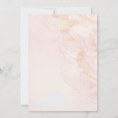 Sneakers und Champagne Bridal Dusche Einladung (Rückseite)