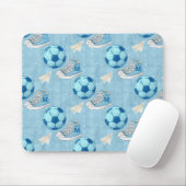 Sneakers und Fußball zurück zur Schule Mousepad (Mit Mouse)