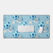 Sneakers und Fußball zurück zur Schule Schreibtischunterlage (Tastatur & Maus)