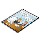 Sneaky Budget Funny Notebook Notizblock (Linke Seite)