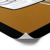 Sneaky Budget Funny Poster (Ecke)