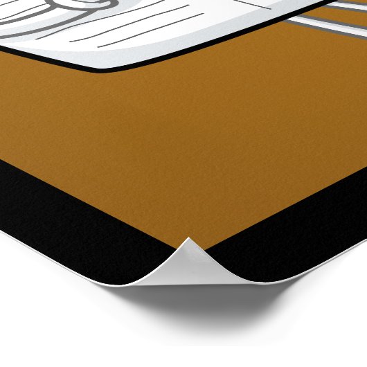 Sneaky Budget Funny Poster (Ecke)