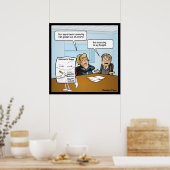 Sneaky Budget Funny Poster (Küche)