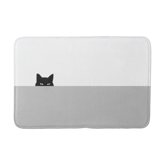 Sneaky Cat Bath Mat Badematte (Vorderseite)