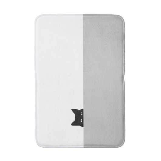 Sneaky Cat Bath Mat Badematte (Vorderseite Vertikal)