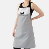 Sneaky Cat möchte gerne ein Wort mit Ihnen Schürze (InSitu)