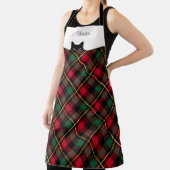 Sneaky Cat Wallace Karierte Schürze (InSitu)