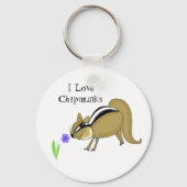 Sneaky Chipmunk Schlüsselanhänger (Vorderseite)