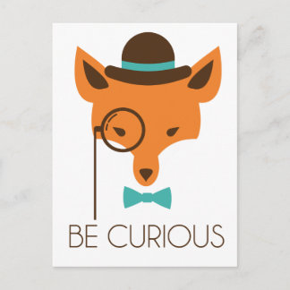 Sneaky Fox Postkarte
