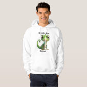 Sneaky Gecko - Funny Pocket Lizard liebt Hoodie (Vorne ganz)