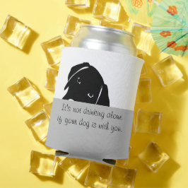 Sneaky Hund nicht allein trinken kann kühler Dosenkühler