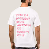 Sneaky Kleinkind-Shirt T-Shirt (Rückseite)