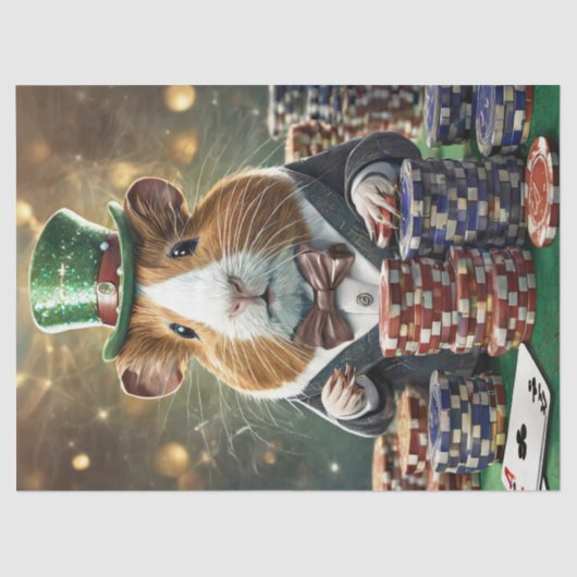 Sneaky Pete, Guinea Pig Card Game Seidenpapier (Vorderseite)