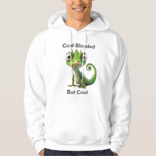 Sneaky Pocket Reptile Funny Lizard Hoodie für Männ