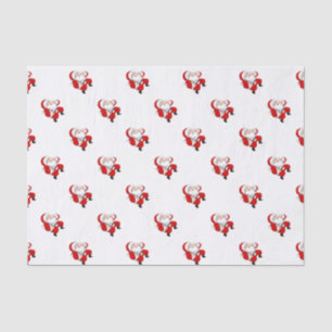 Sneaky Santa 10lb Tissue Paper, weiß Seidenpapier