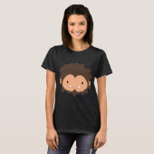 Sneaky Sasquatch Big Head T-Shirt (Vorne ganz)