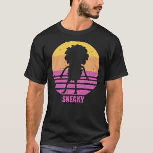 Sneaky Sasquatch Silhouette gestört Sunset Vapo T-Shirt
