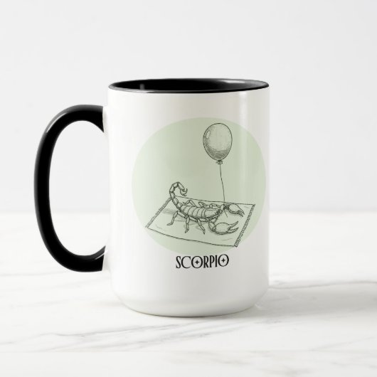 Sneaky Scorpio Classy Zodiac Birthday Gift Tasse (Links)
