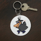 Sneaky Spy Undercover Keychain Schlüsselanhänger