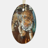 Sneaky Tiger Keramikornament (Links)