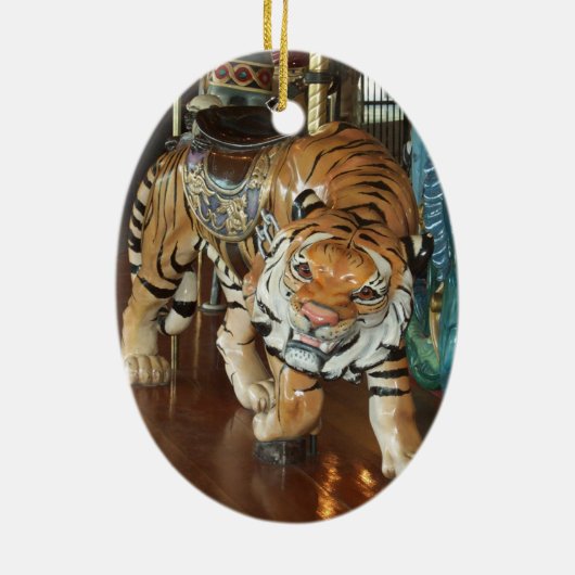 Sneaky Tiger Keramikornament (Hinten)