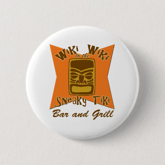 Sneaky Tiki Bar und Grill-Knöpfe Button