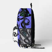SNEEBOARDEN BEDRUCKTER RUCKSACK (Rechts)