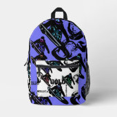 SNEEBOARDEN BEDRUCKTER RUCKSACK (Vorderseite)