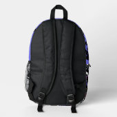 SNEEBOARDEN BEDRUCKTER RUCKSACK (Rückseite)