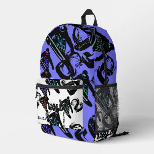 SNEEBOARDEN  BEDRUCKTER RUCKSACK