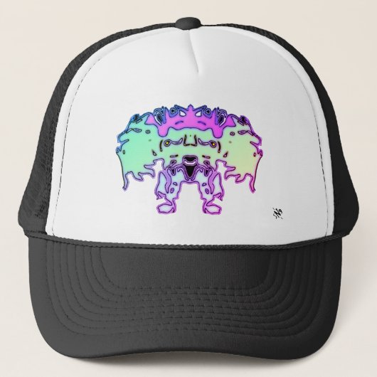 Sneering Chimera 1 Truckerkappe (Vorderseite)
