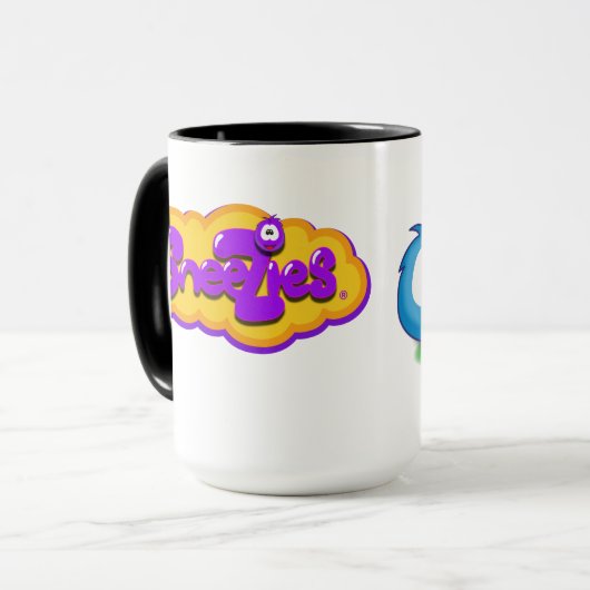 Sneezies Icon Style Group & Game Logo Tasse (Vorderseite Links)
