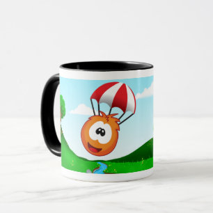 Sneezies Level 1 Fallschirm und Logo Tasse