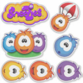 Sneezies Sticker Set (Vorderseite)