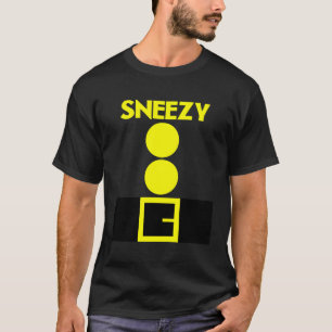 Sneezy Beard Santa Dwarf Matching Group Kostüm Gi T-Shirt