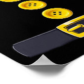 Sneezy Zwerg Halloween Kostümfarbenspiel Slee Poster (Ecke)