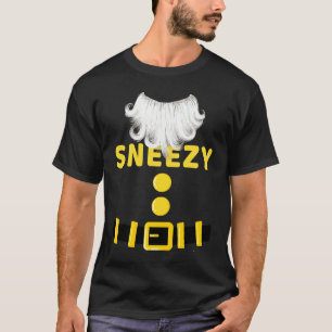 Sneezy Zwergbär Halloween-Party T-Shirt
