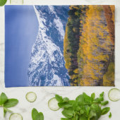 Sneffels Strecken-Fall-Sonnenaufgang - Colorado Handtuch (Gefaltet)