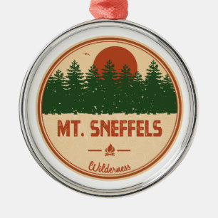 Sneffels Wilderness Colorado Ornament Aus Metall