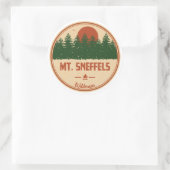 Sneffels Wilderness Colorado Runder Aufkleber (Tasche)
