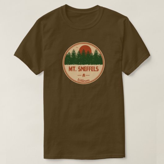 Sneffels Wilderness Colorado T-Shirt (Design vorne)