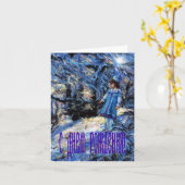 Snegurochka Birthday card in Russian Karte (Gelbe Blume)