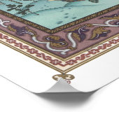 Snegurochka im Wald Poster (Ecke)